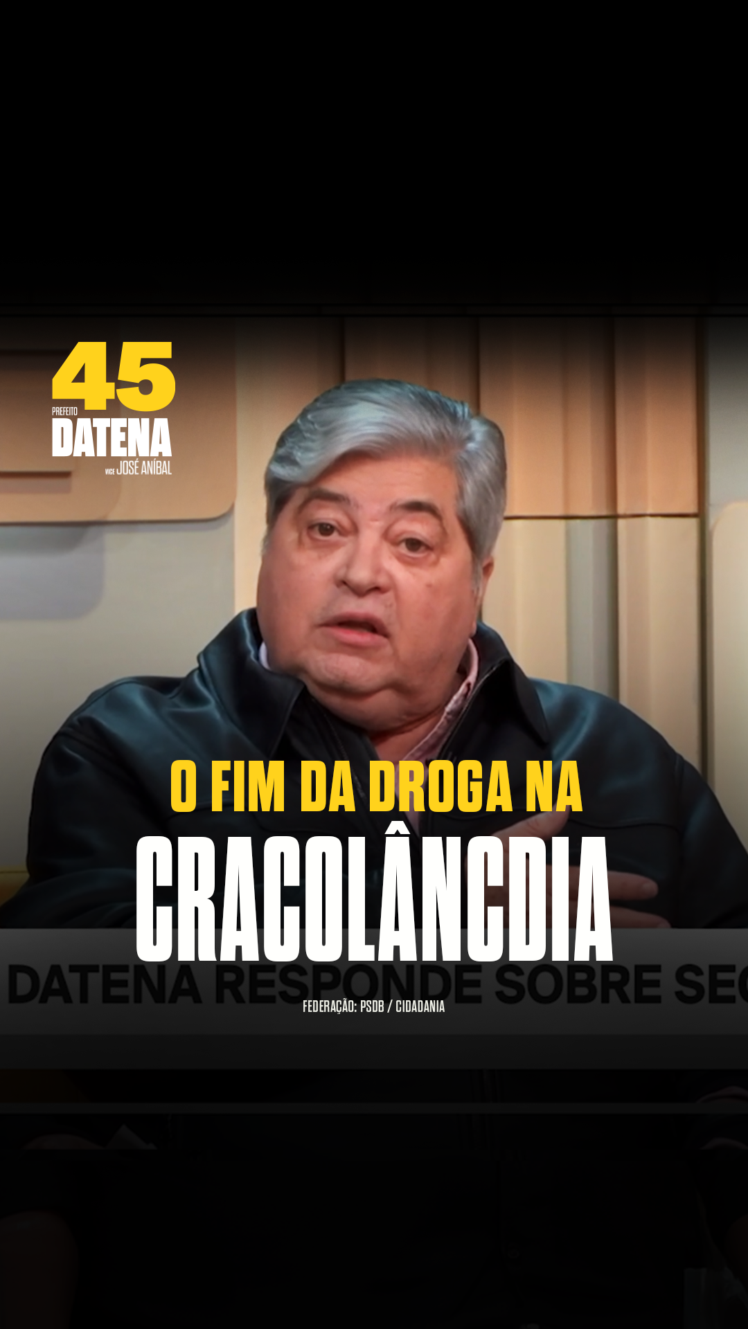 A droga não pode chegar no centro da cidade!