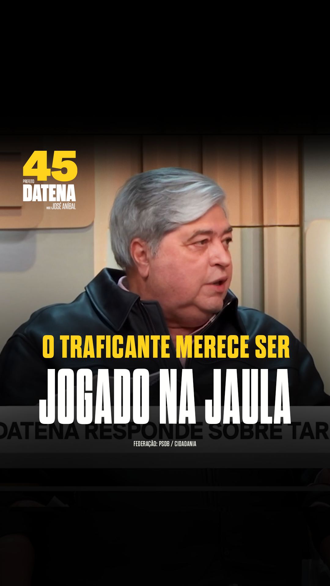 Dependente químico deve ser tratado; traficante, não!