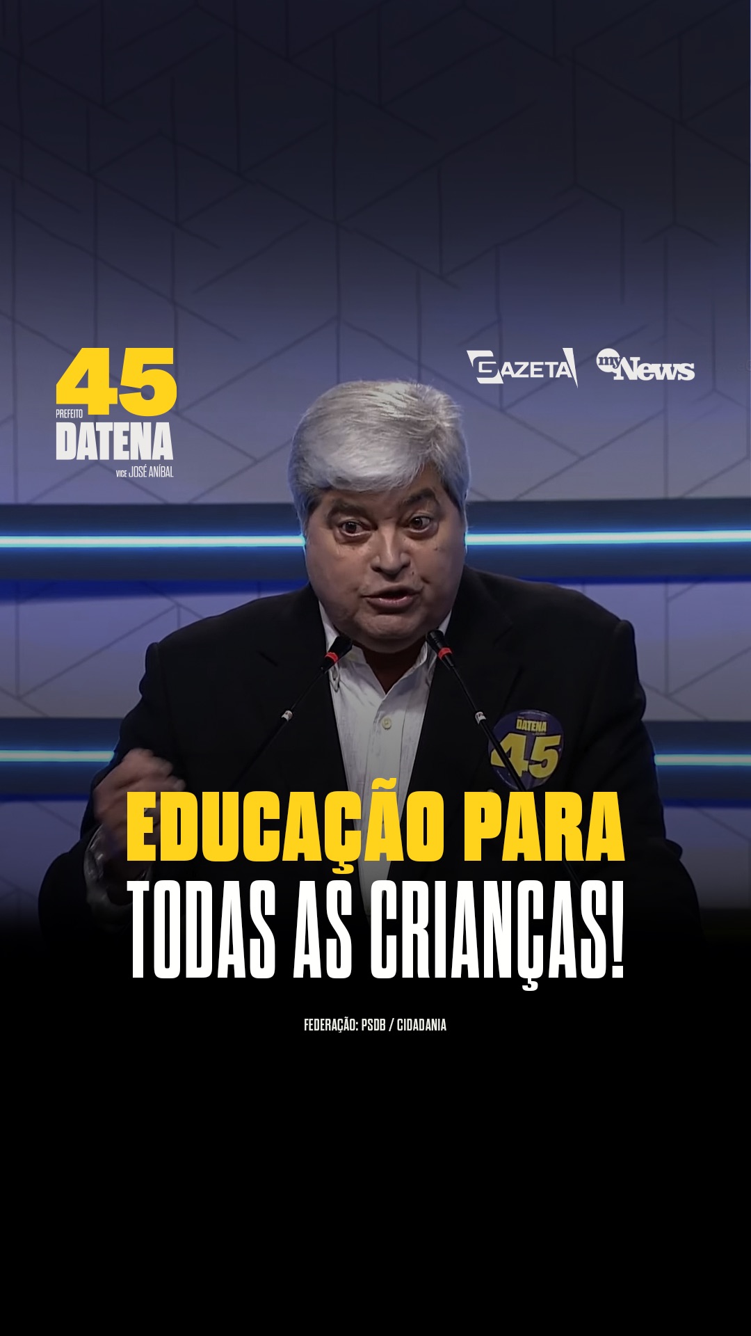 Criança alfabetizada é obrigação, na nossa prefeitura isso será prioridade!