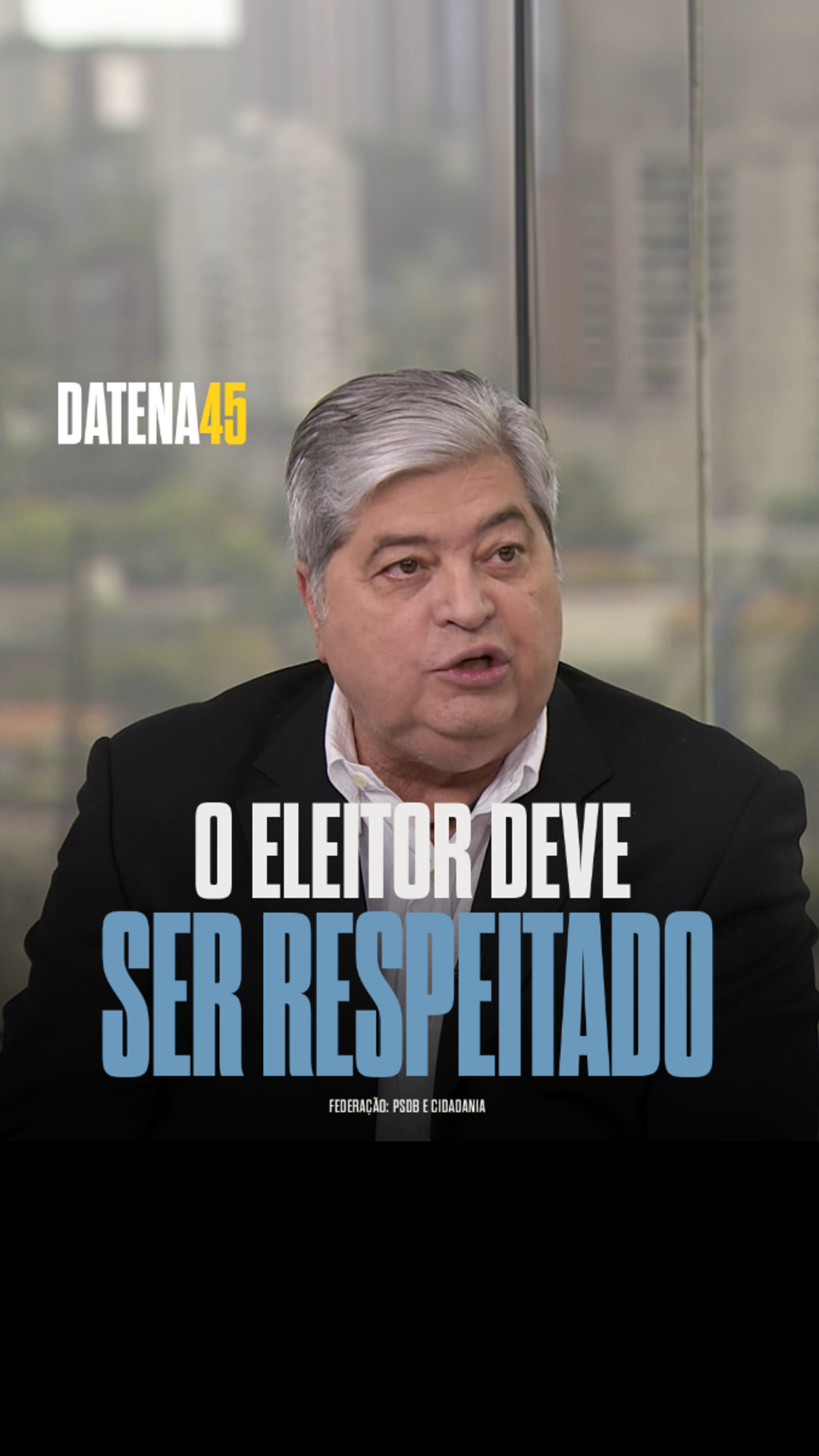 A discussão democrática é necessária.