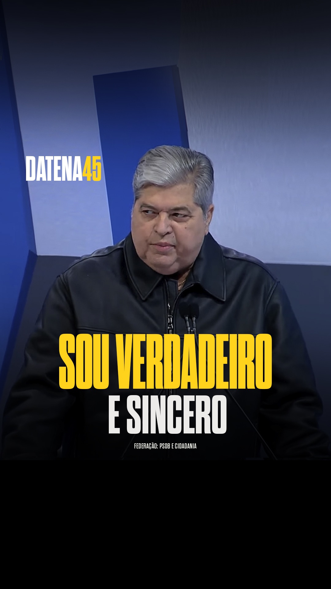 Eu sou sincero e discuto propostas. Uma delas é: vou eliminar o PCC do transporte público.