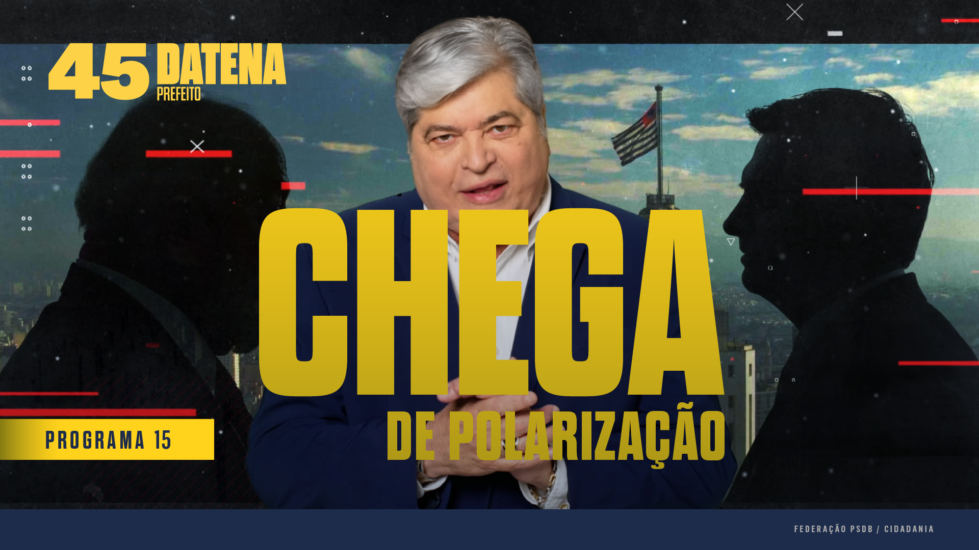 Chega de polarização!